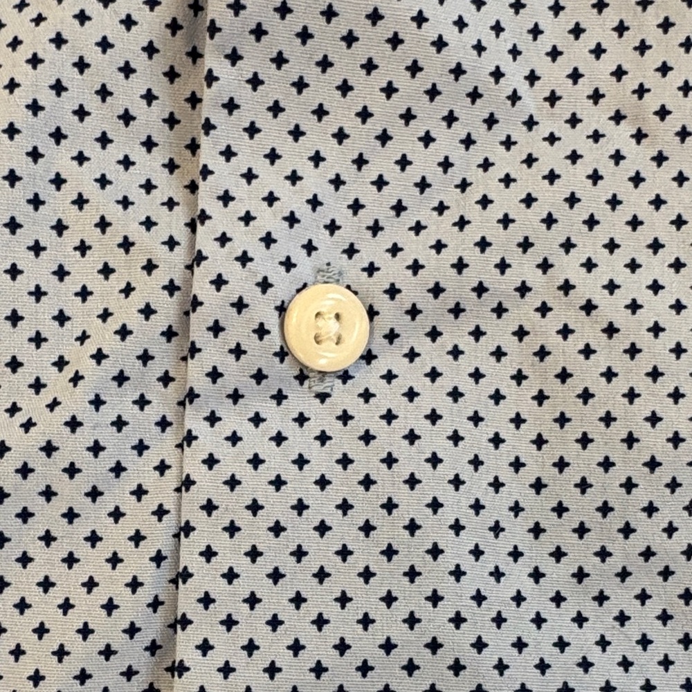 Ben Sherman Men's Light Blue Patterned Shirt - Picture 6 of 6